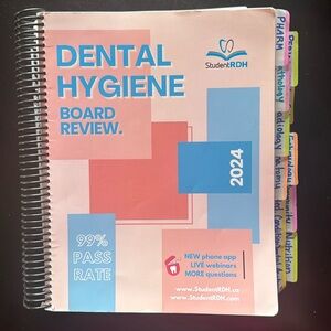 Student RDH boards review book